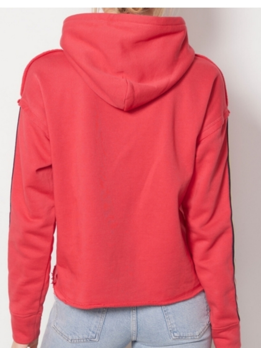 Evereve Kerry Tape Trim Hoodie - Picture 2 of 14